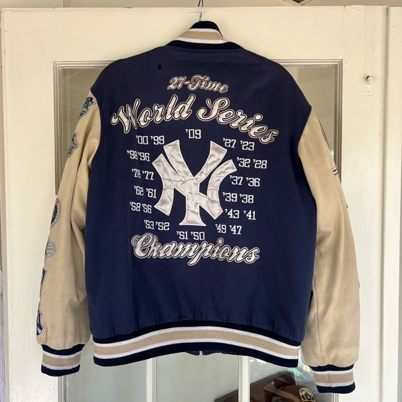 Vintage Yankees Varsity Jacket, 75th World Series - Rare - Picture 2 of 8